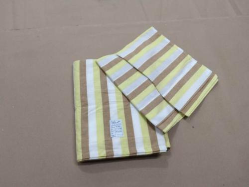 BEDSHEET STRIPE 90X108 2 PILLOW COVER